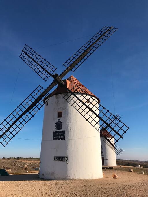 Molinos de viento de Mota del Cuervo (ruta)