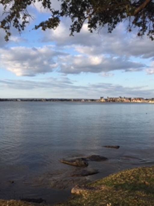 Lake LBJ Quail Point at Horseshoe Bay walking distance private park on lake