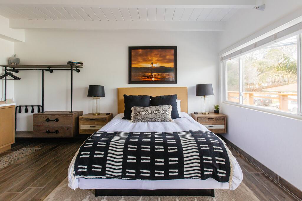 Room 5 features one ultra comfortable queen sized bed.