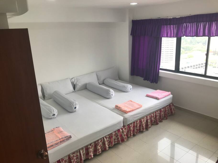 Private Room with 2 Queen Beds. And a private bathroom