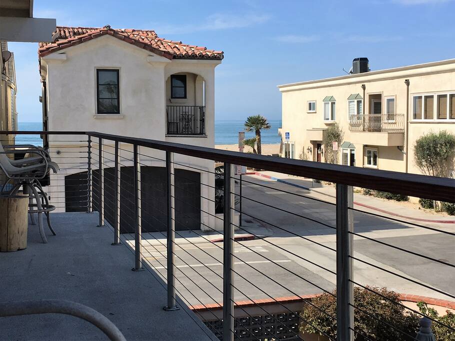 Ocean view from the balcony