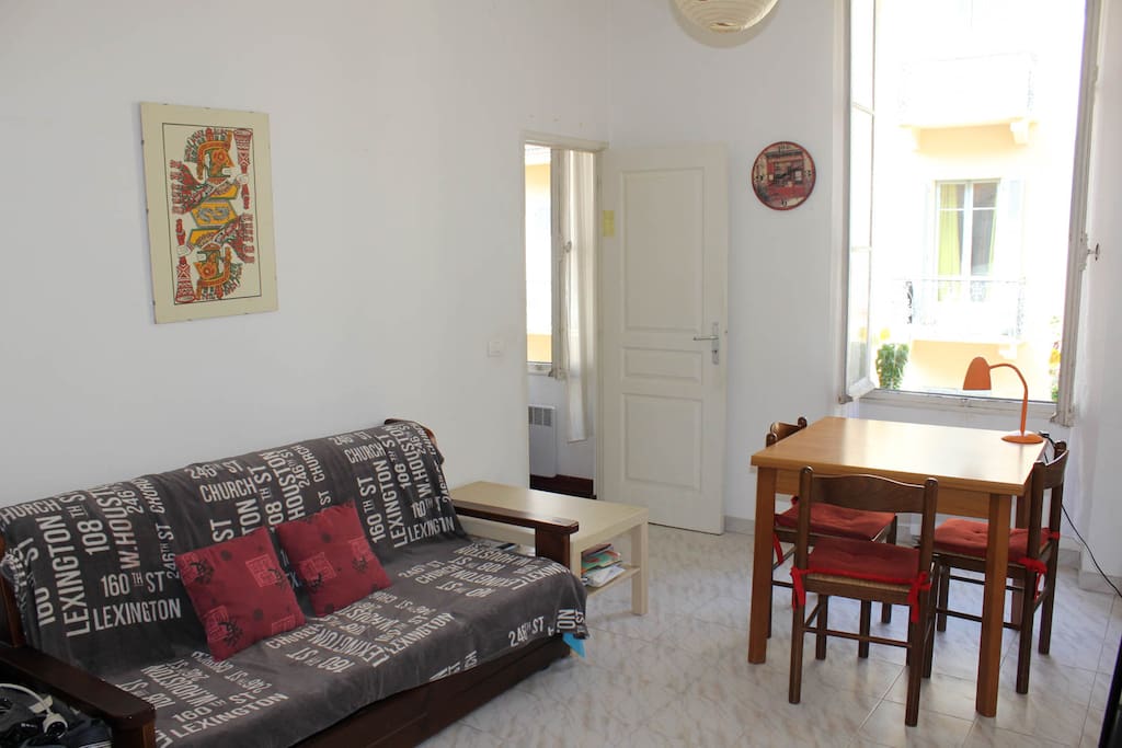 Living room - getting ready for the day