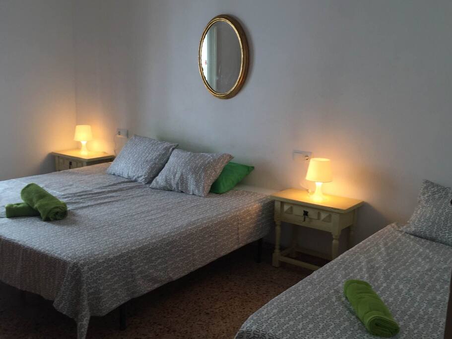 Espaciosa habitación