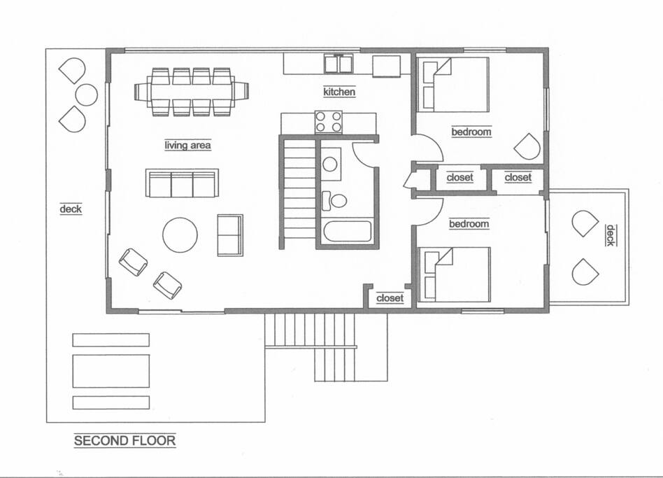 Upper Level- 2 Queens