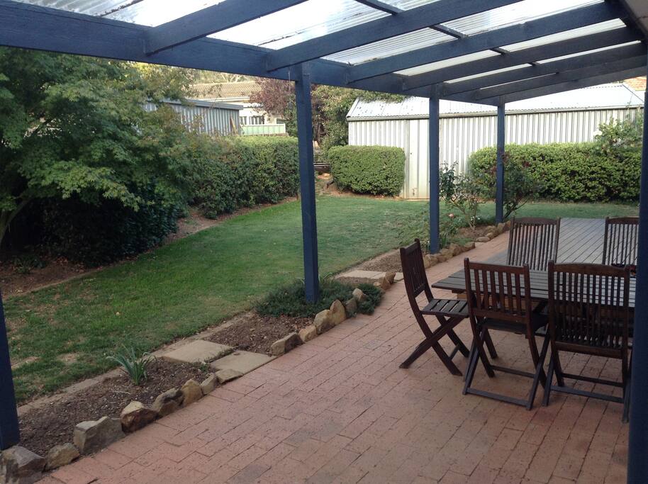 Back garden
