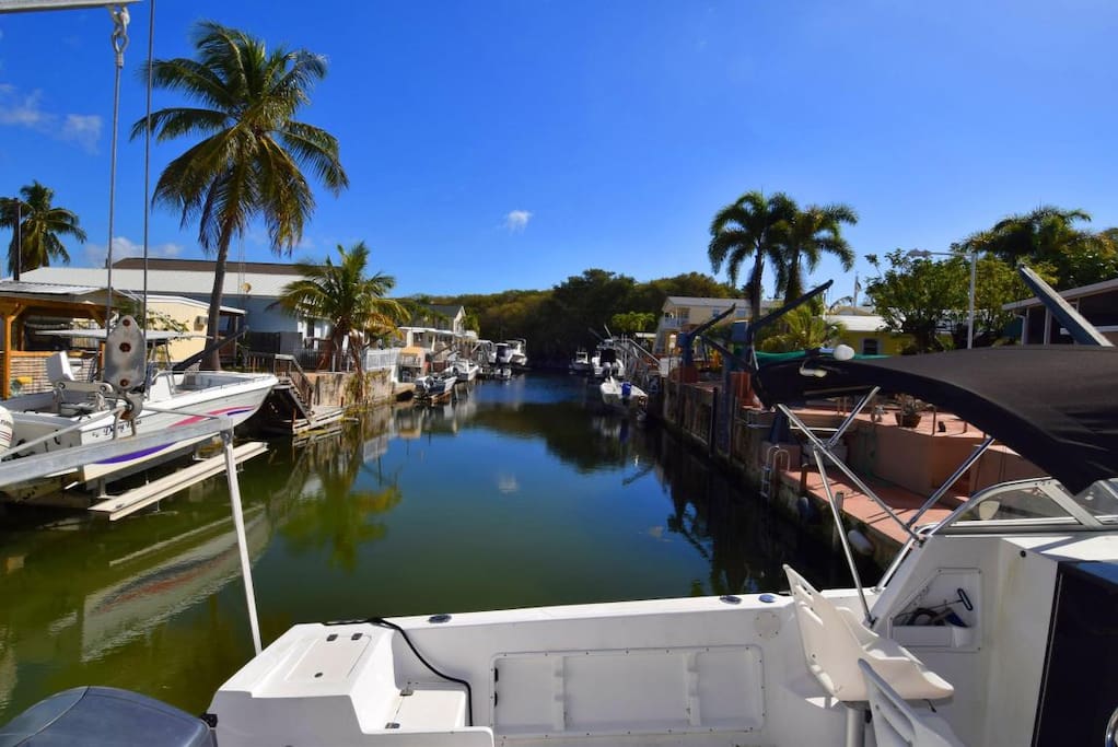 Property on back end of canal