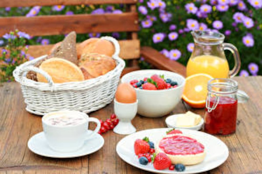Herzhaftes Frühstück nach Wahl