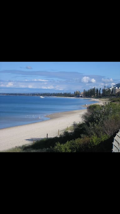 Lady Robinson's beach is 100m from your doorstep