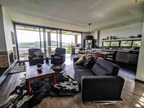 Lake view house
