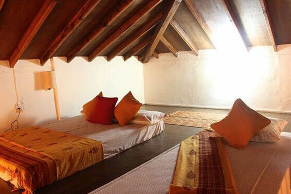Attic with AC