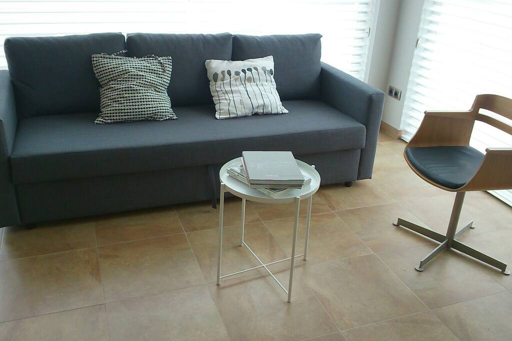 SALÓN, sofá cama.