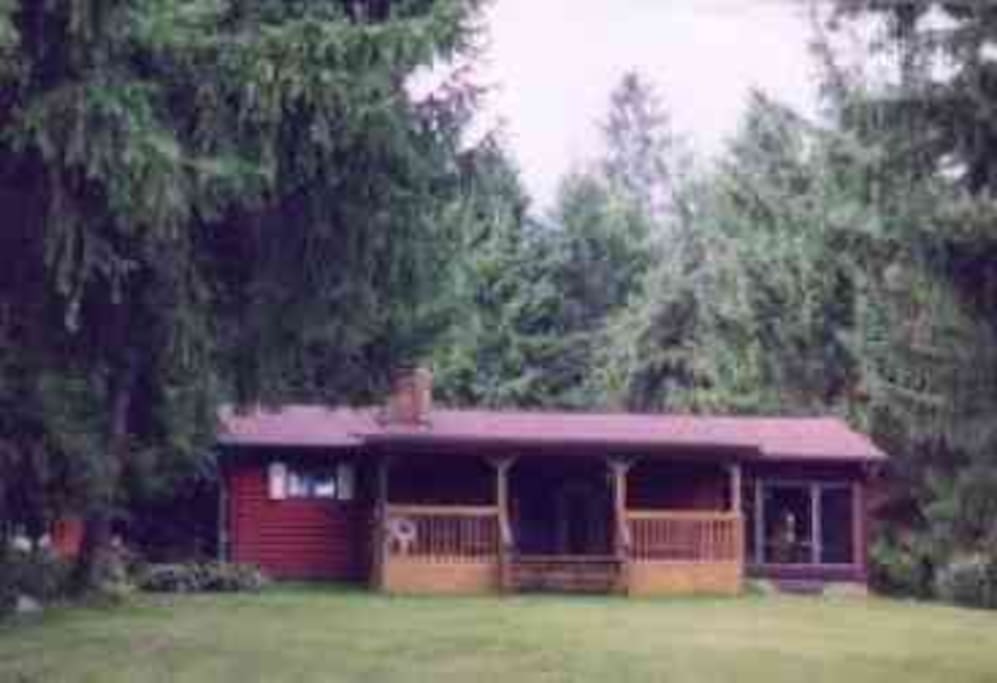 Back deck for just hanging out in the country.
