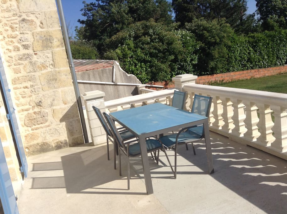 Terrasse privée de 25 m²