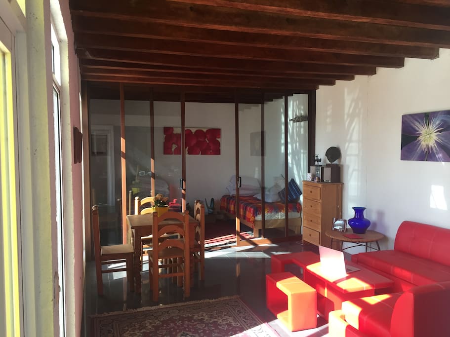 The living room