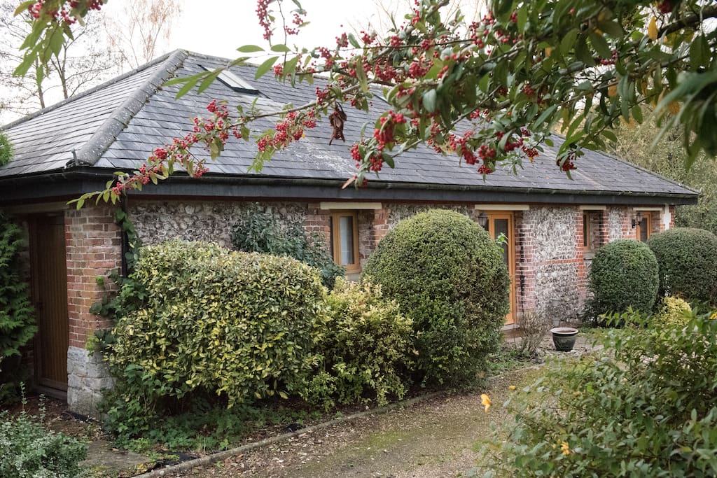 The Barn-self contained, set in the countryside and completely separate from the main house
