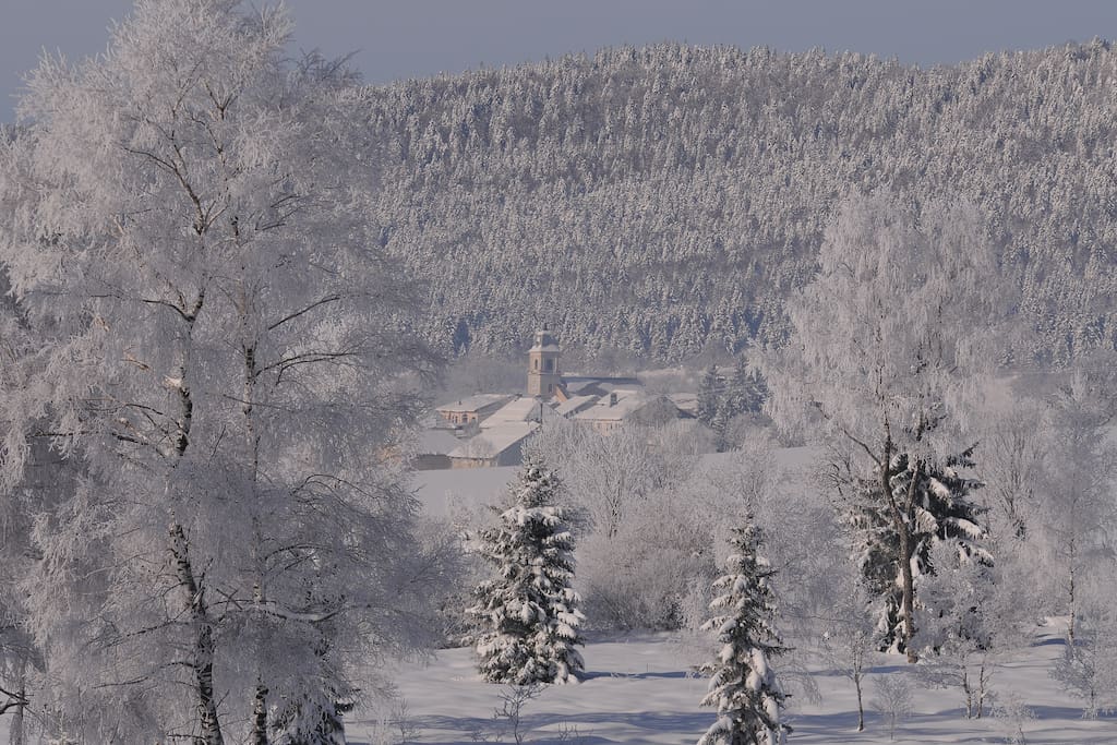 Saint-Pierre un petit matin d'hiver