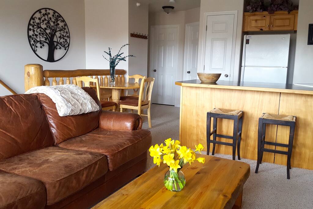 Open Living Room and Kitchen Area