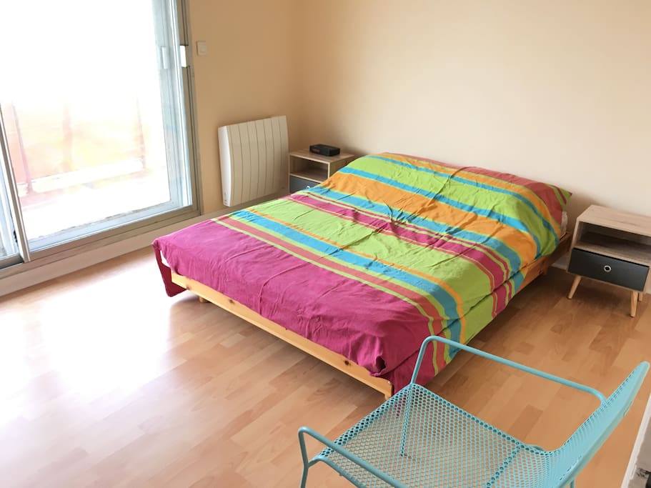 bedroom 1 with double bed