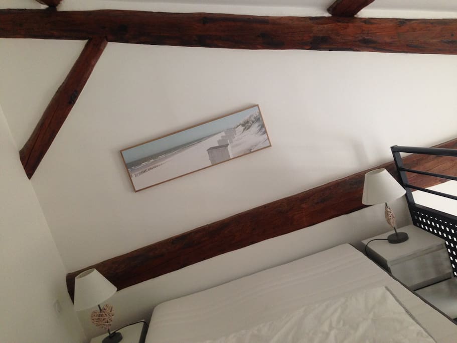 chambre en mezzanine avec wc individuel