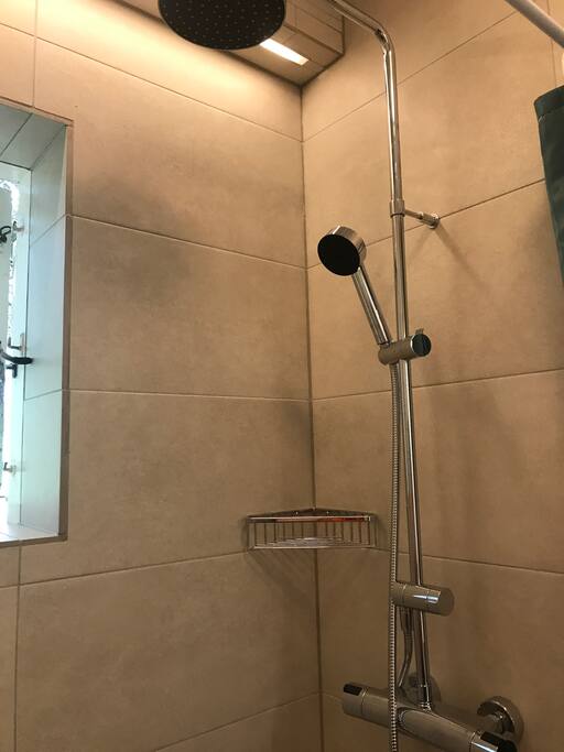 Brand new shower