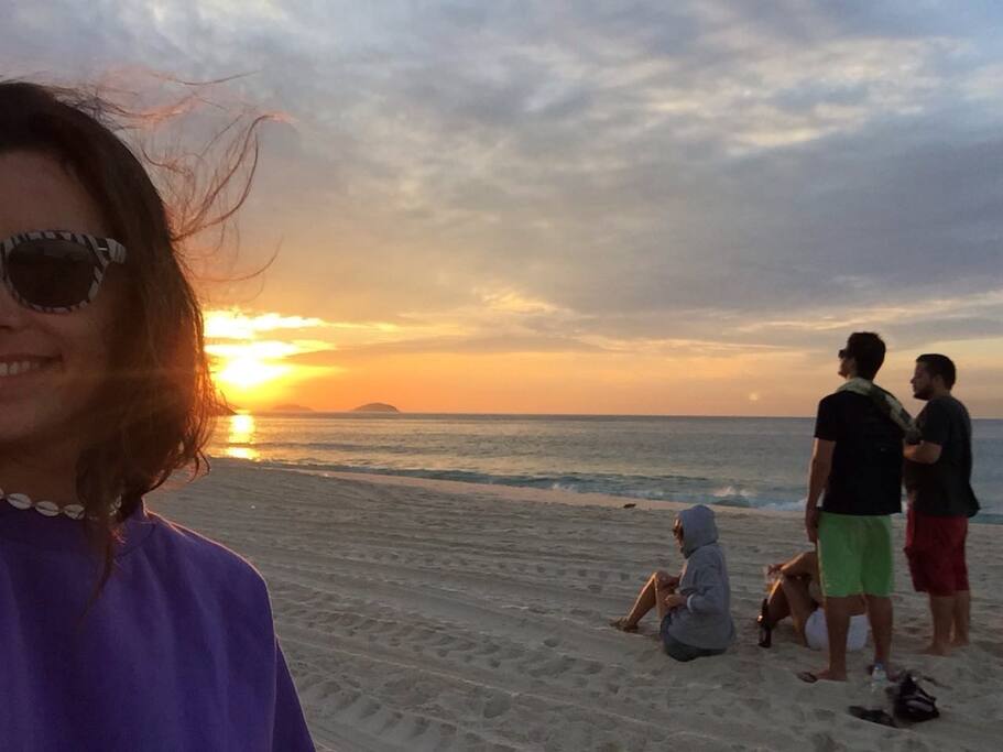 Praia na frente de casa