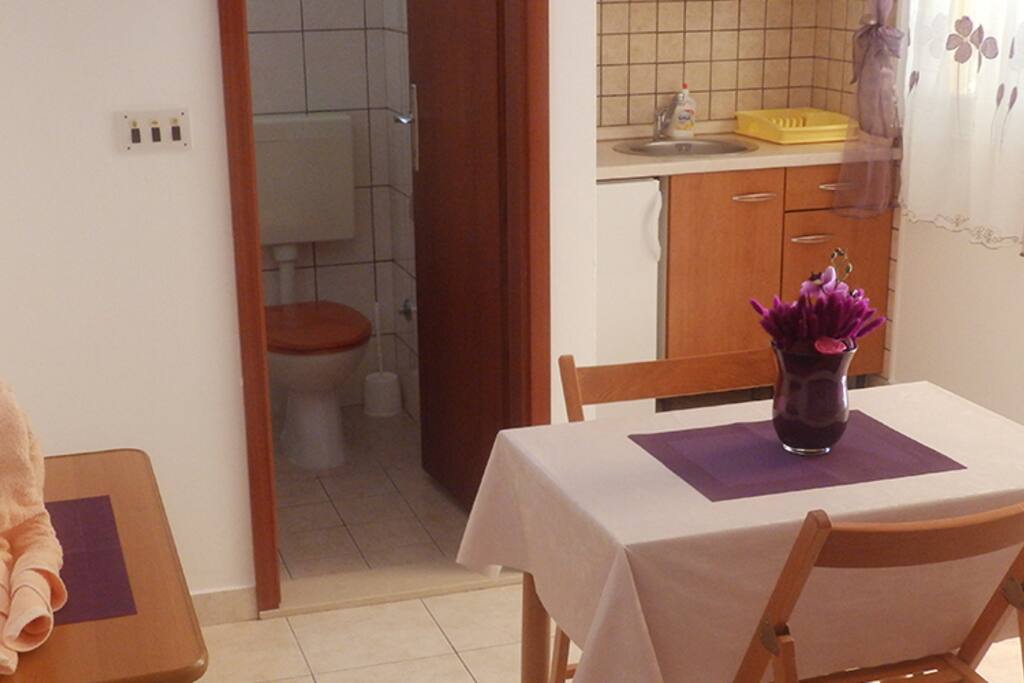 Enjoy the charming studio apartment...