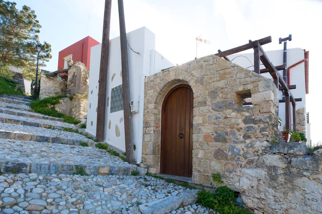 Entrance to the patio