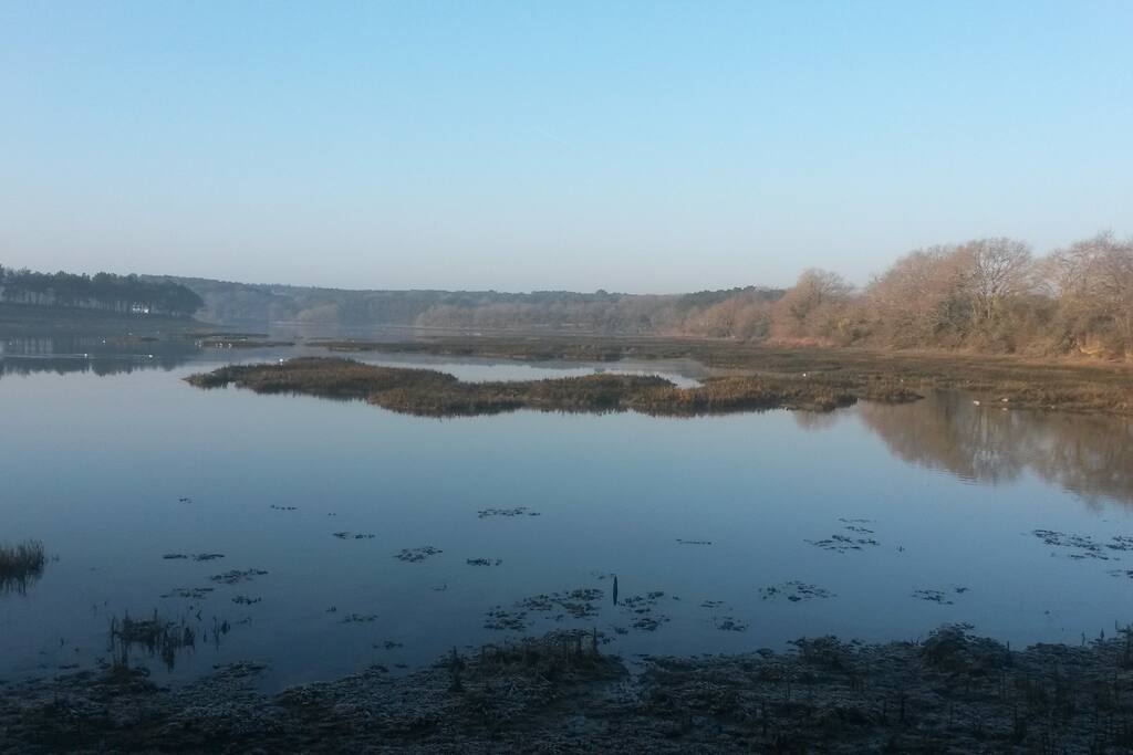 Vue depuis le sentier côtier