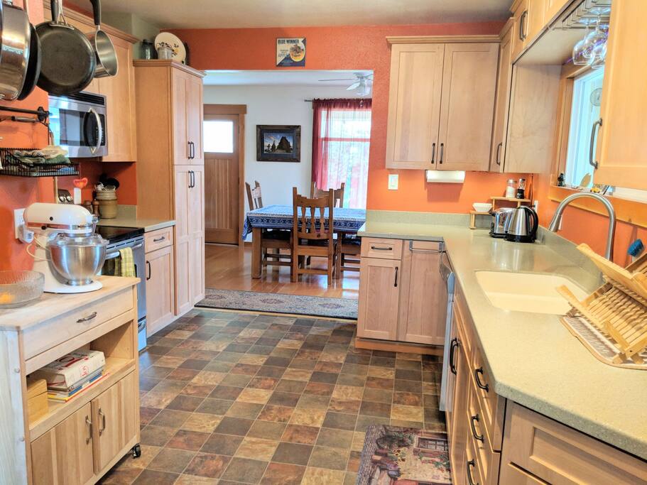 A cooks kitchen