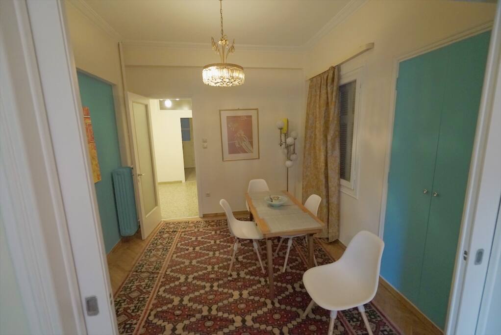 Simple comfortable dining room