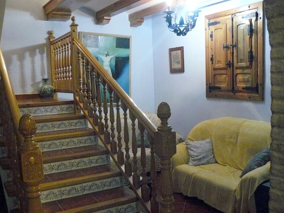 Escalera acceso