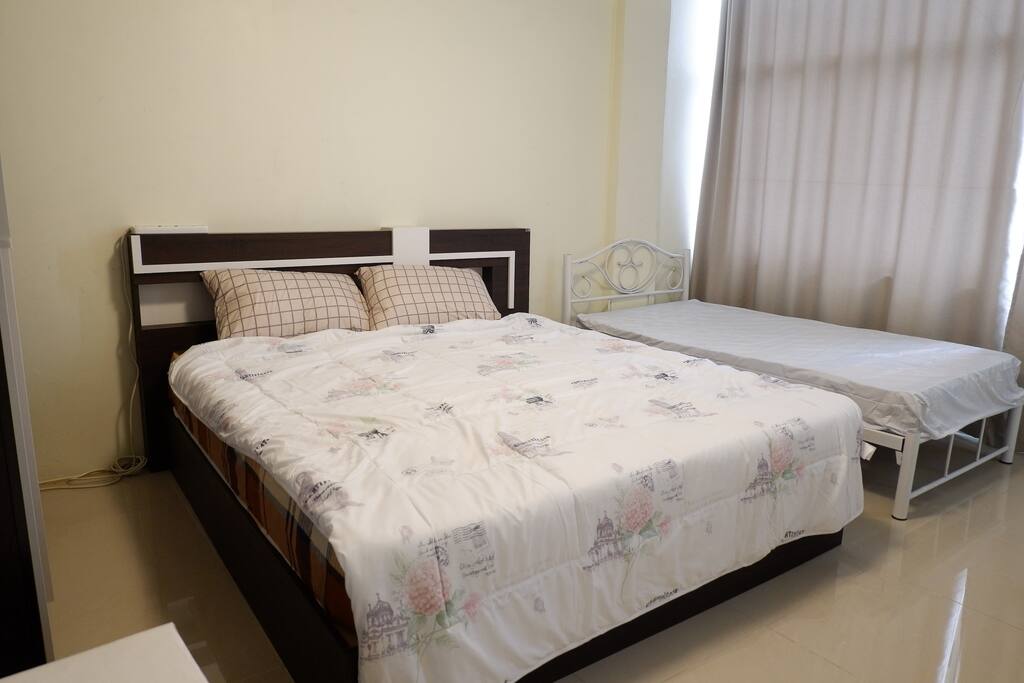 Enjoy King Size Bed Room.