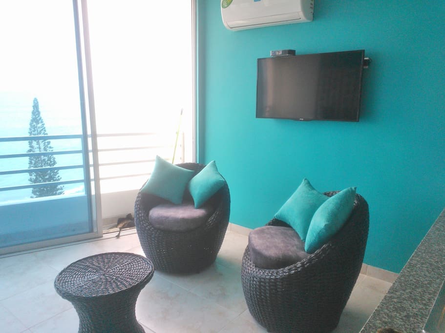 Muebles cómodos de playa