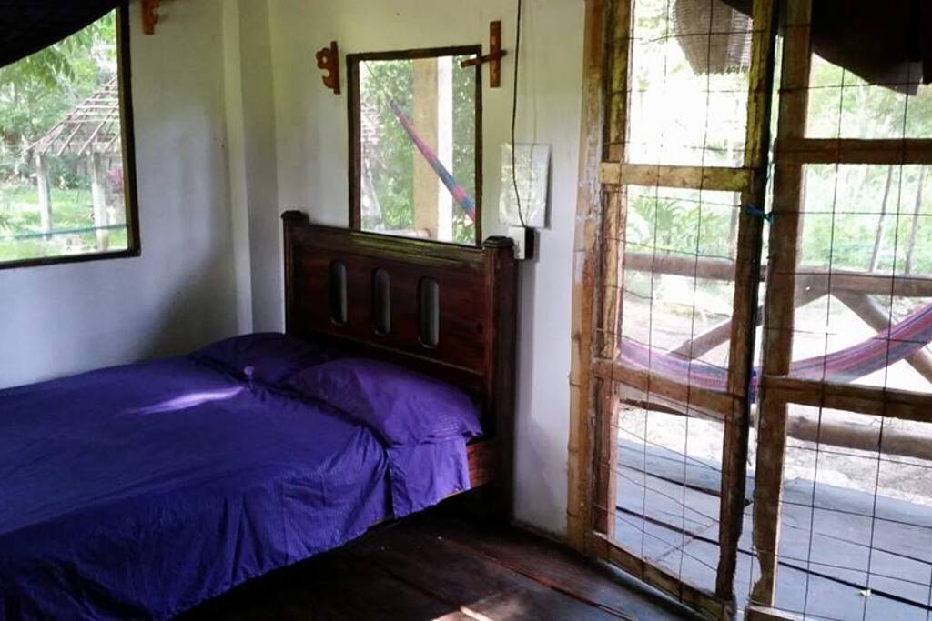 La cabaña tiene una vista hermosa