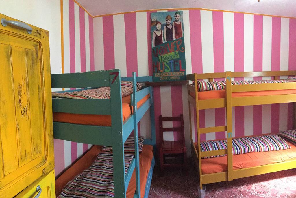 6 bed female dorm