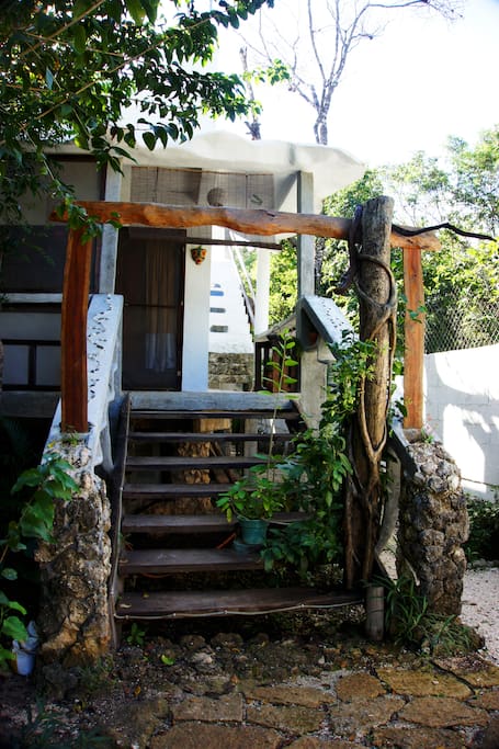 The entry