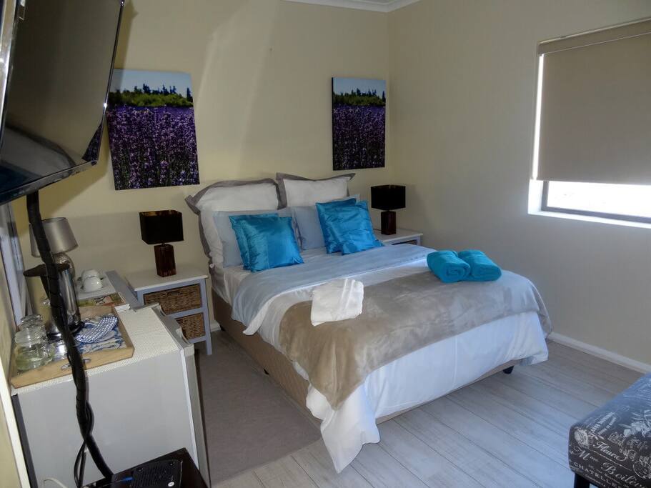 Free WiFi in the rooms and TV with Dstv