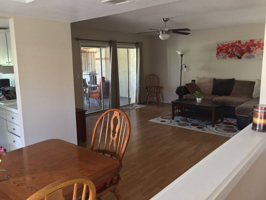 From front door
