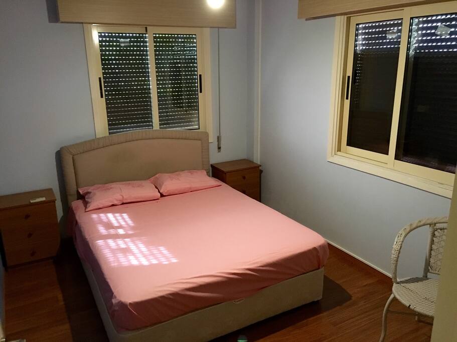 The master bedroom