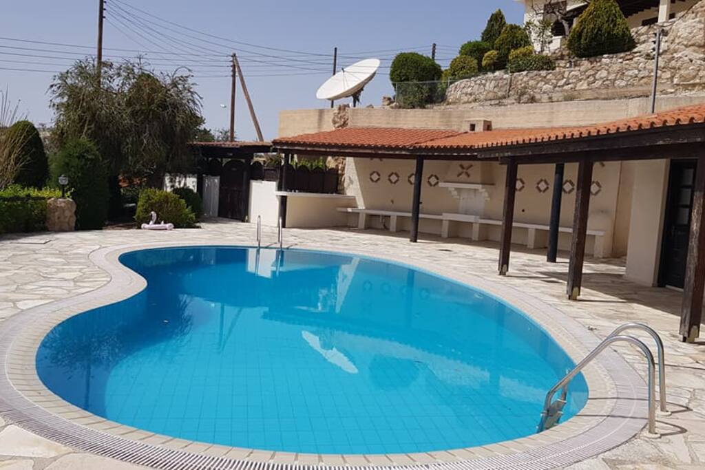 Pool and BBQ area