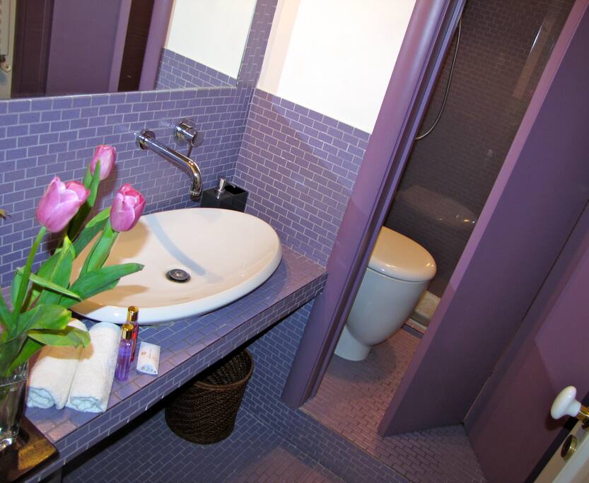 private bathroom