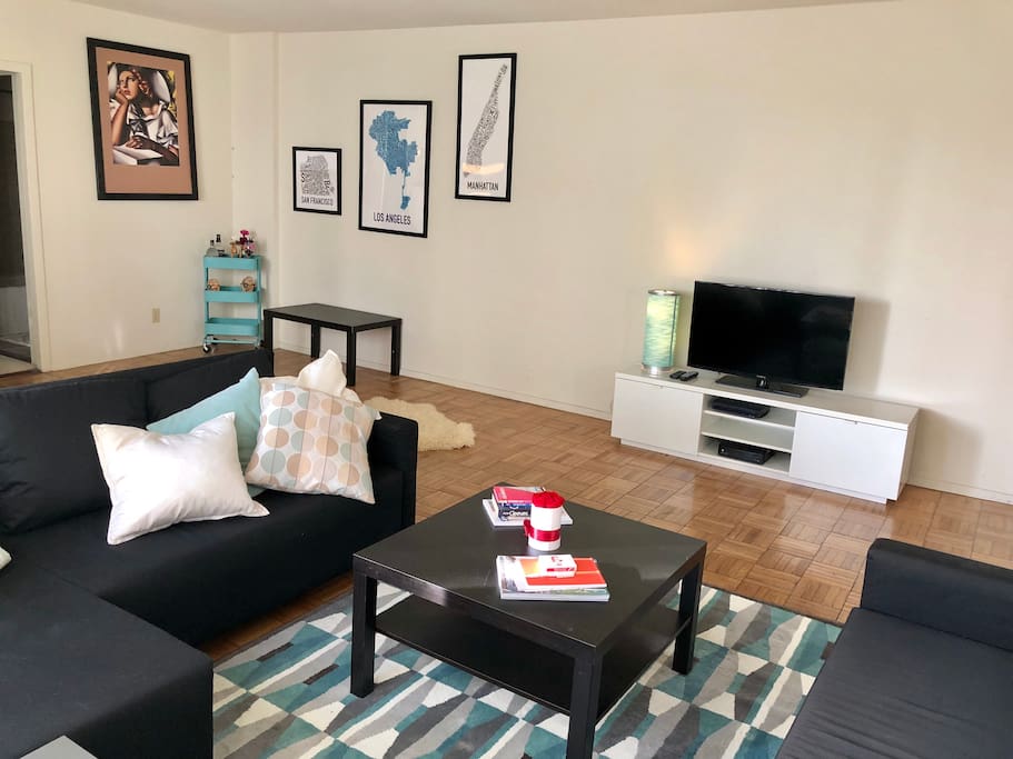 The living room