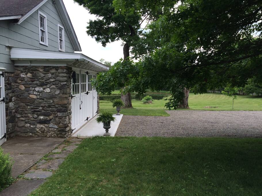 Garage entry