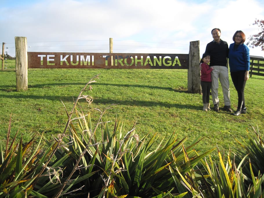 Te Kumi Tirohanga means view of
Te Kumi in Maori