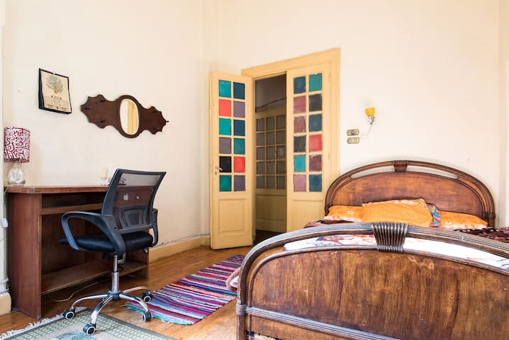 ☀☼Sunny bedroom in the heart of Cairo☼☀