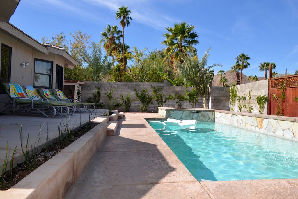 Pool with great views