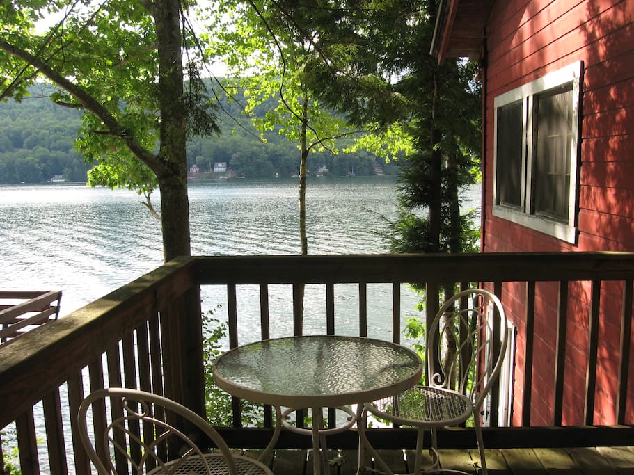View of Lake Morey from deck #1