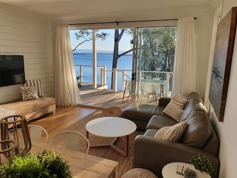 Popular Airbnb listing: The Shorebird - Hamptons Style Waterfront Home in Sanctuary Point