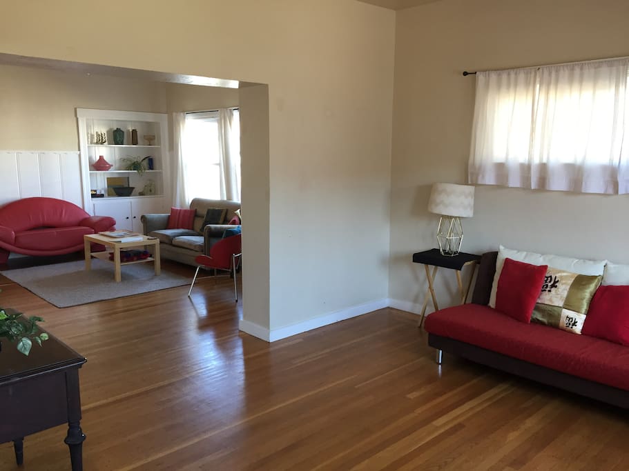 Plenty of space for couples and families including two living rooms!