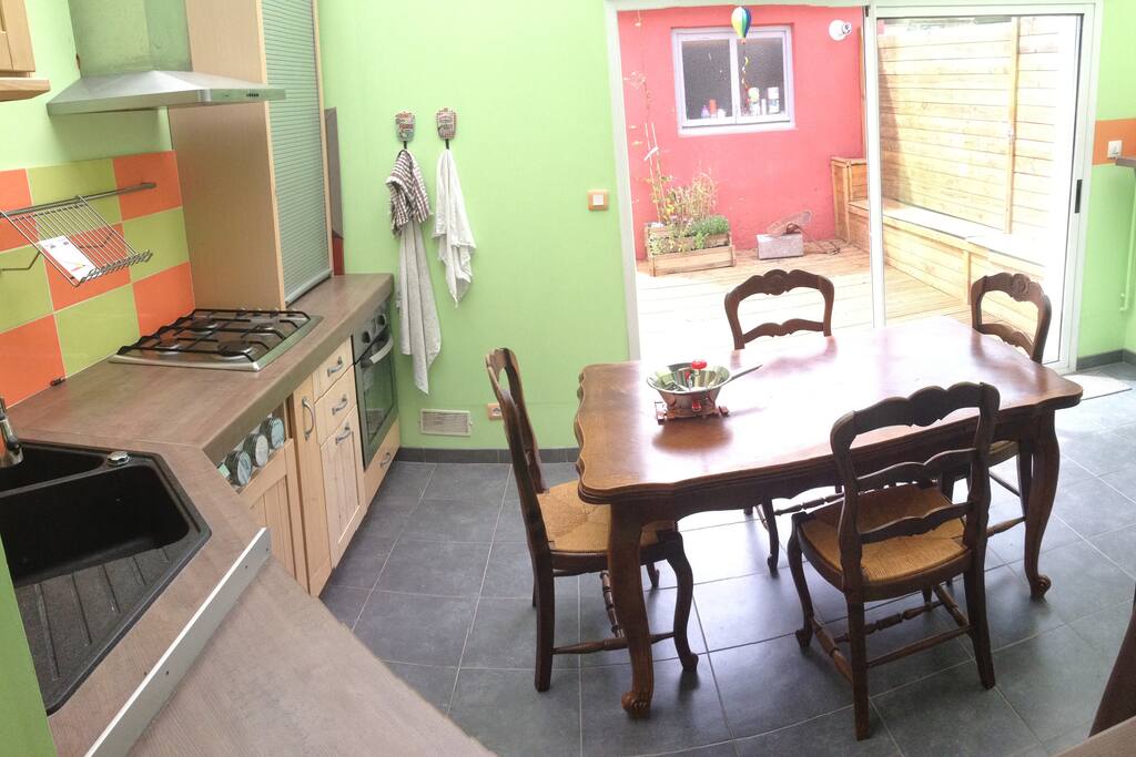 Cuisine indépendante de 20 m2
